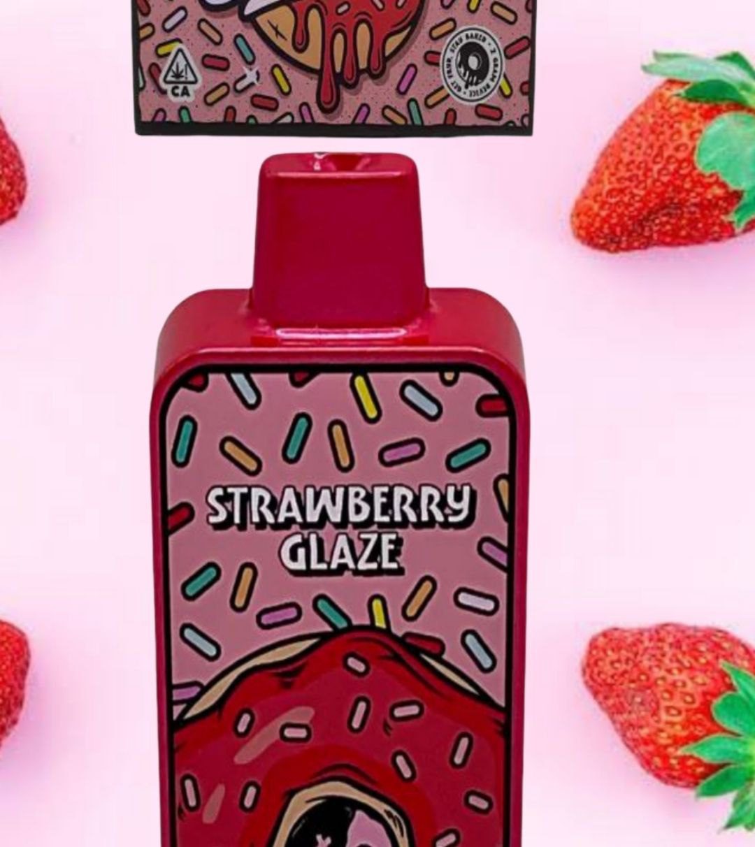 Fryd Donuts Strawberry Glaze